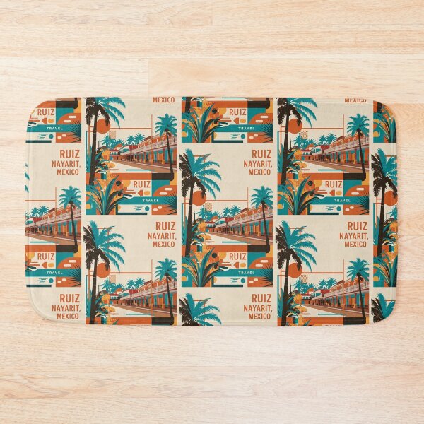Item preview, Ruiz Nayarit Mexico Vintage Travel Tourism  designed and sold by TravelersGems.