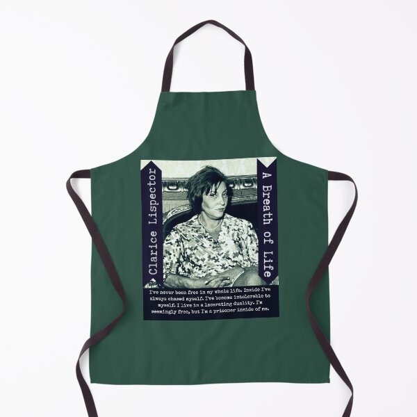 Item preview, Clarice Lispector quote: I’ve never been free in my whole life. Inside I’ve always chased myself. I’ve become intolerable to myself. designed and sold by artbleed.