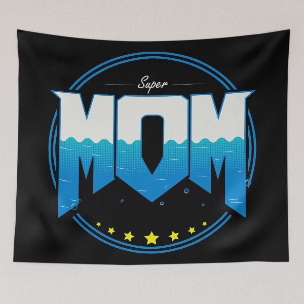 Item preview, Super MOM designed and sold by xeenomania.
