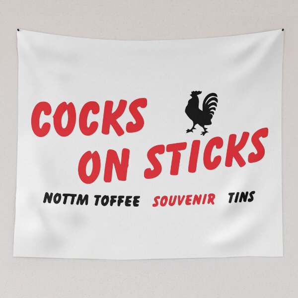 Item preview, Cocks on Sticks designed and sold by ChickenFund.