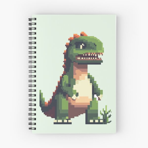Item preview, Pixel Dinosaur Retro Game Style designed and sold by BeUniqueCo.