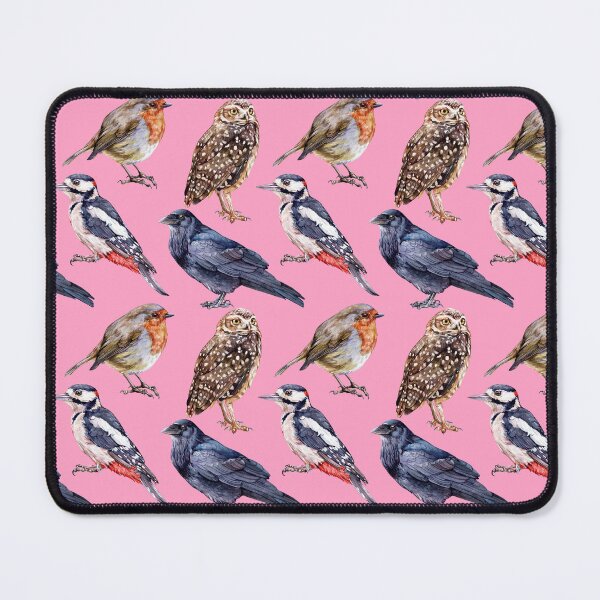 Item preview, Fall Birds Pattern Pink designed and sold by Katariina Purru.