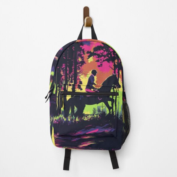 Item preview, Horse and rider cross country monochrome silhouette event Active Outdoors Inspired Art designed and sold by CDC40.