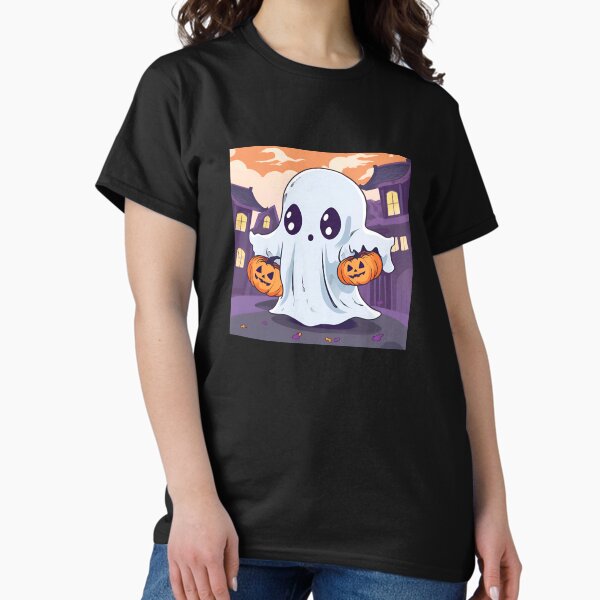 Item preview, Cute Spirits with Their Beloved Pumpkin designed and sold by Ymyot1997.