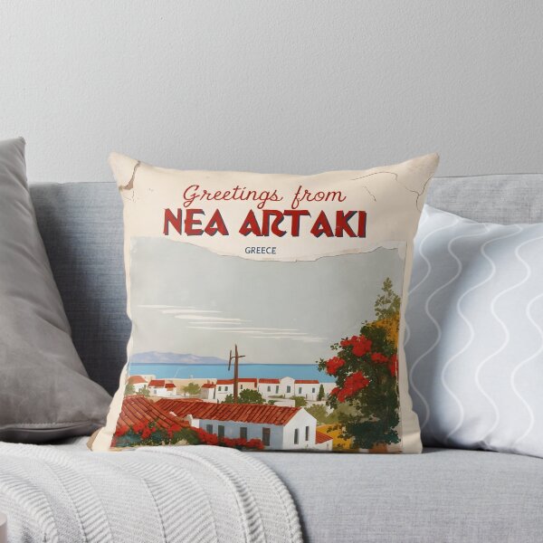 Item preview, Nea Artaki Central Greece Postcard Vintage Retro Travel Vintage designed and sold by TravelPostcardGems.