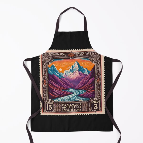 Item preview, Majestic Peaks: A Vintage Himalayan Stamp designed and sold by Vintagestamps.