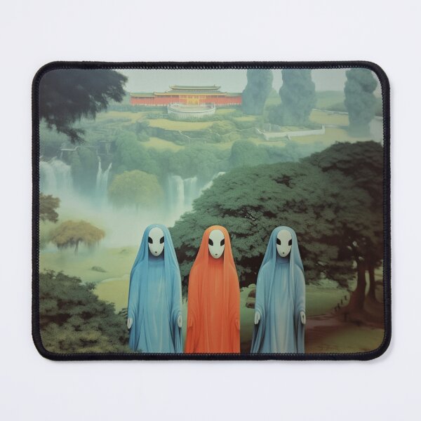 Item preview, Mystic Guardians of the Waterfall - Surreal Fantasy Art designed and sold by landletsy.