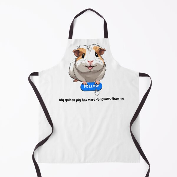 Item preview, My Guinea pig has more followers than me designed and sold by ankerettich.