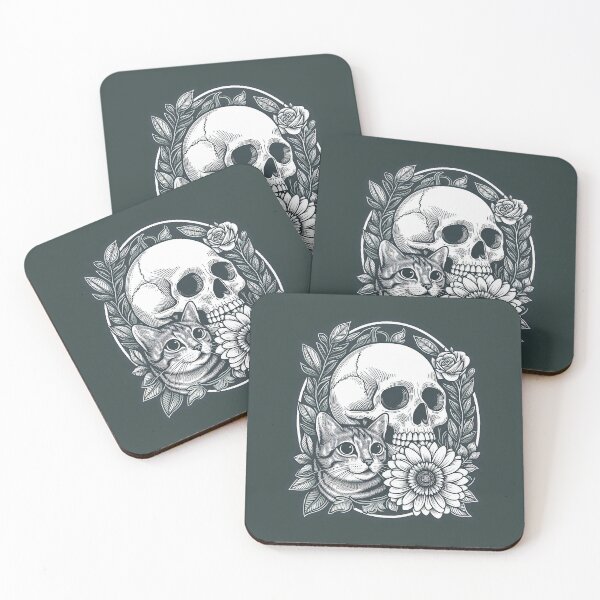 Item preview, Memento Mori Cat designed and sold by zzz888.