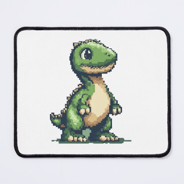 Item preview, Retro Pixel Dinosaur designed and sold by BeUniqueCo.