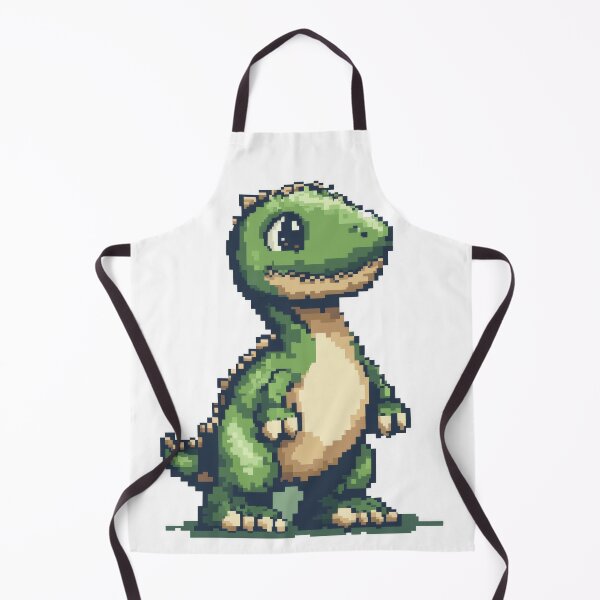 Item preview, Retro Pixel Dinosaur designed and sold by BeUniqueCo.