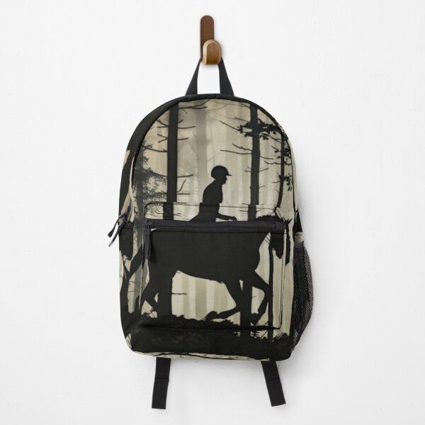 Artikelvorschau, Pferd und Reiter Cross Country monochrome Silhouette Event Active Outdoors inspirierte Kunst entworfen und verkauft von CDC40.