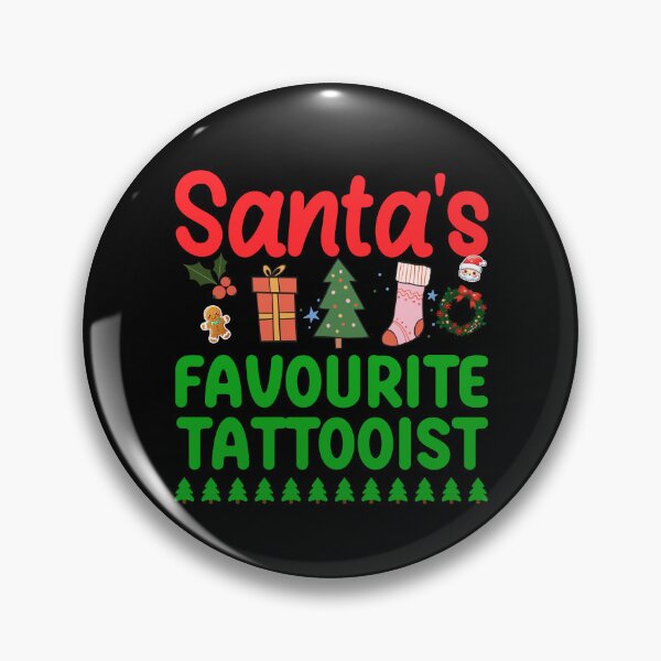 Item preview, Tattoo Santa designed and sold by SeasonXpress.