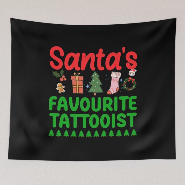 Item preview, Tattoo Santa designed and sold by SeasonXpress.