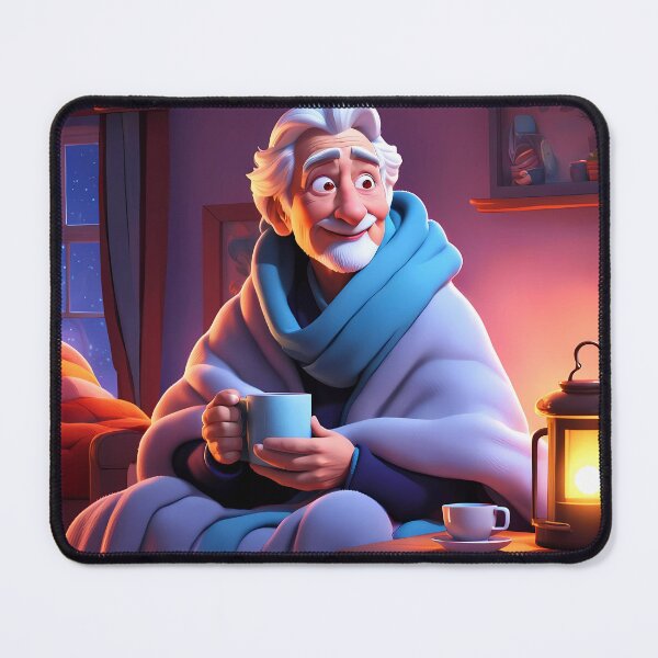 Item preview, pensioner wrapped in blankets  designed and sold by Colin Bentham.