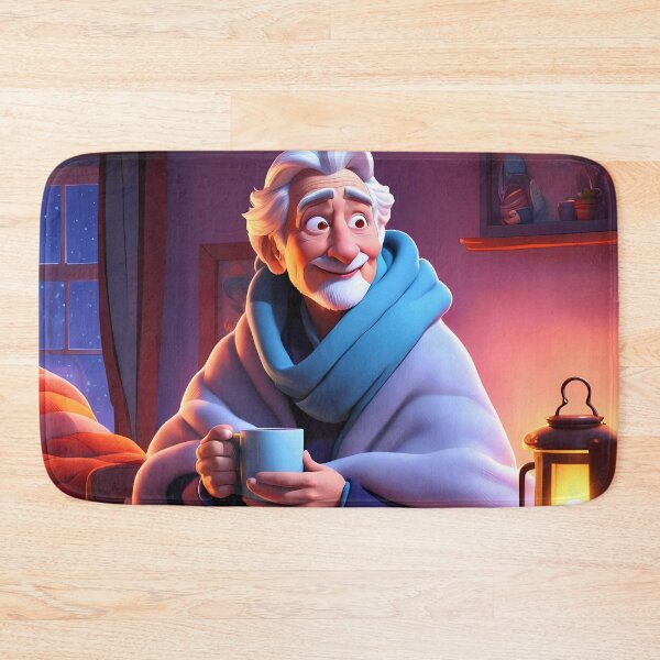 Item preview, pensioner wrapped in blankets  designed and sold by Colin Bentham.