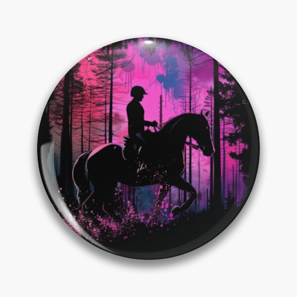 Artikelvorschau, Pferd und Reiter Cross Country monochrome Silhouette Event Active Outdoors inspirierte Kunst entworfen und verkauft von CDC40.