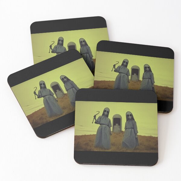 Item preview, Masked Figures in the Wasteland - Post-Apocalyptic Dystopia designed and sold by landletsy.