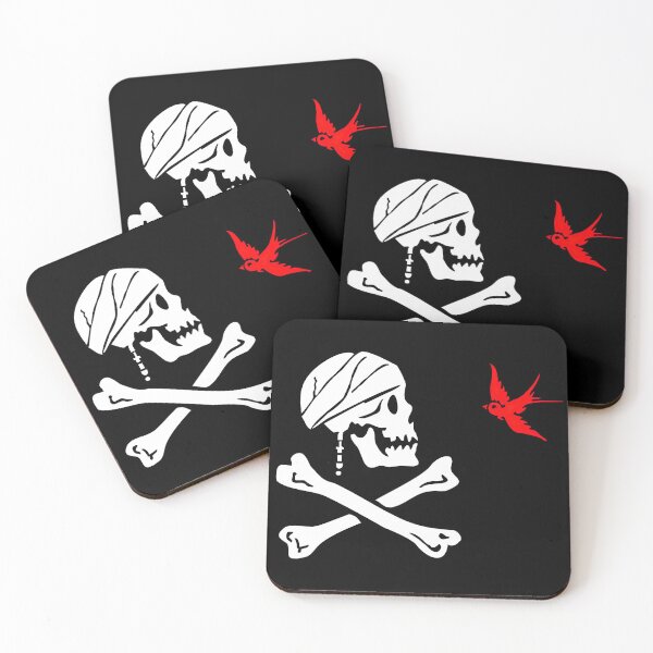 Item preview, Sparrow Pirate Flag designed and sold by Angry Swan Designs.