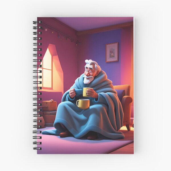 Item preview, Cold pensioner wrapped in blankets  designed and sold by Colin Bentham.