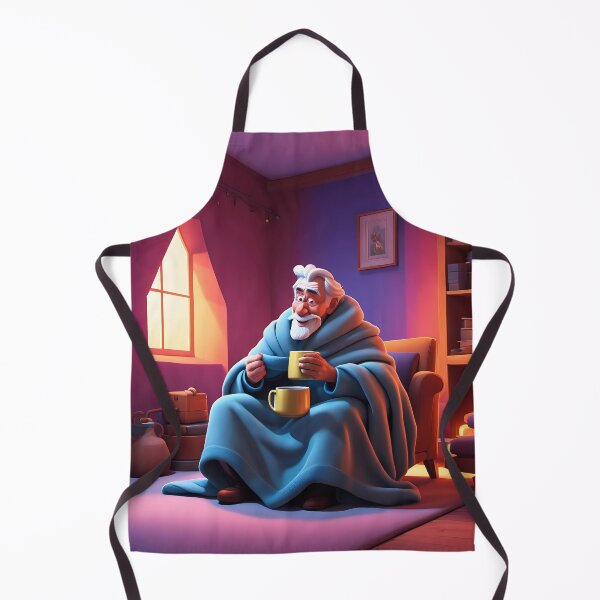 Item preview, Cold pensioner wrapped in blankets designed and sold by Colin Bentham.