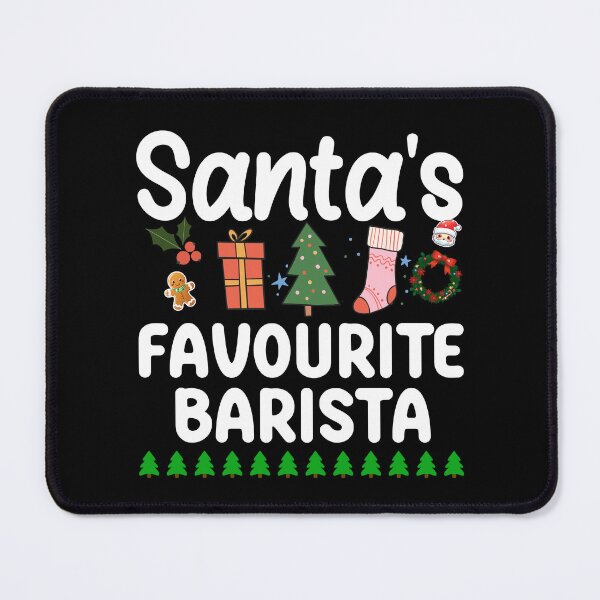 Item preview, Christmas Barista T Shirt designed and sold by SeasonXpress.