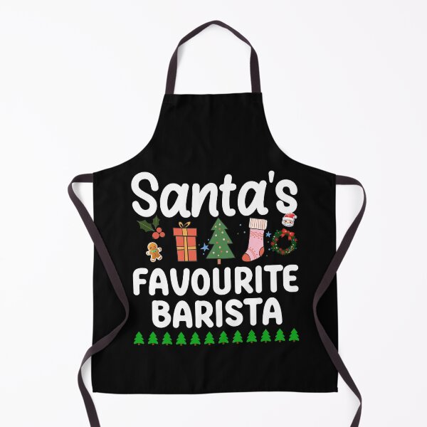Item preview, Christmas Barista T Shirt designed and sold by SeasonXpress.