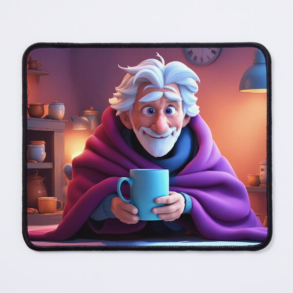 Item preview, Cold pensioner wrapped in blankets  designed and sold by Colin Bentham.