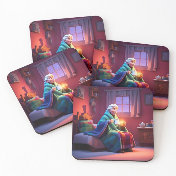 Item preview, Cold pensioner wrapped in blankets  designed and sold by Colin Bentham.