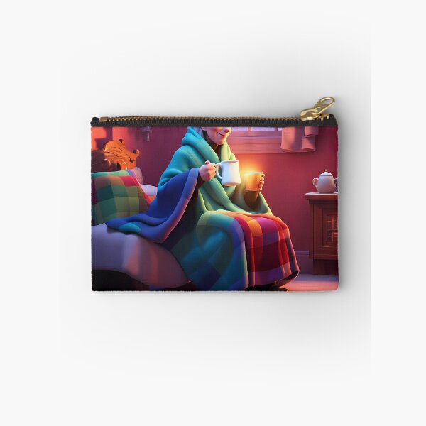 Item preview, Cold pensioner wrapped in blankets  designed and sold by Colin Bentham.