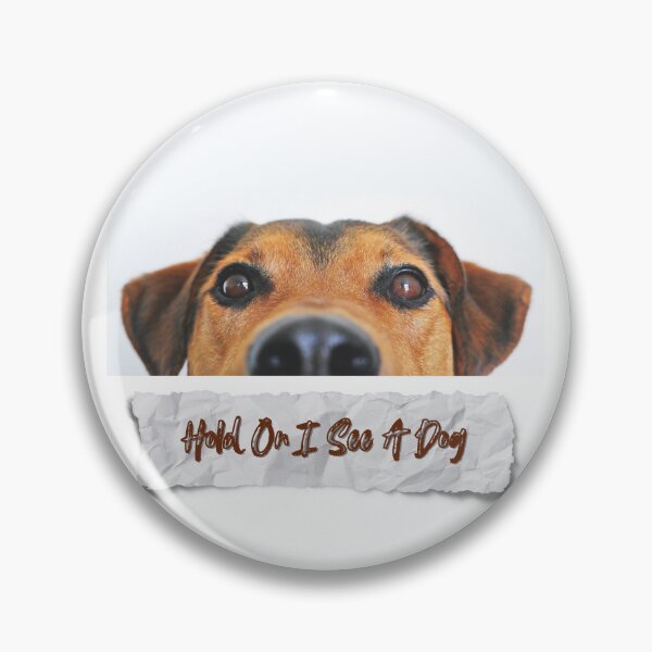 Item preview, hold on i see a dog designed and sold by DesignsbyFAJA.