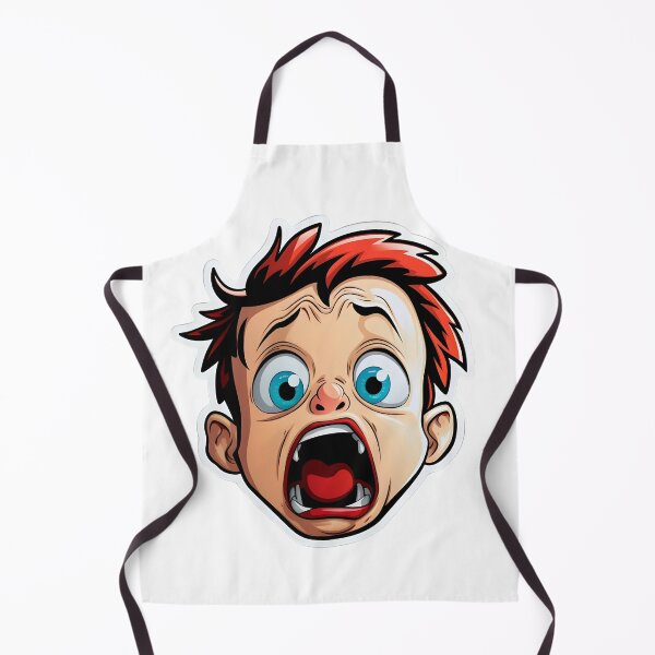Item preview, CARTOON FACE OF A BABY SCREAMING designed and sold by infinitearte.