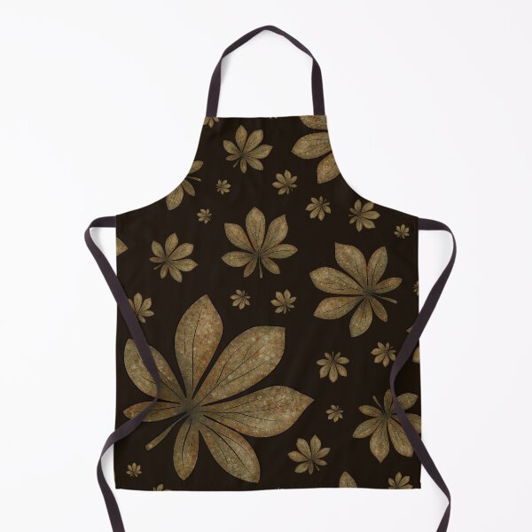 Item preview, Cute pattern of autumn chestnut leaves designed and sold by Cherevan.