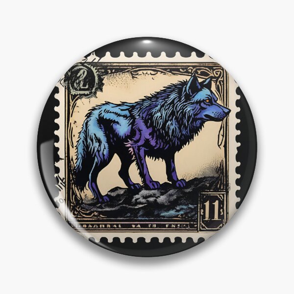 Item preview, Dire Wolf Postage Stamps designed and sold by Vintagestamps.