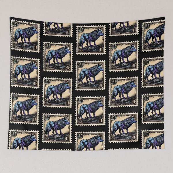 Item preview, Dire Wolf Postage Stamps designed and sold by Vintagestamps.