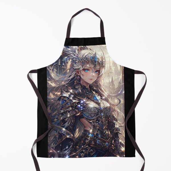 Item preview, New Anime knight warrior girl in temple art designed and sold by TheArtistOf2022.
