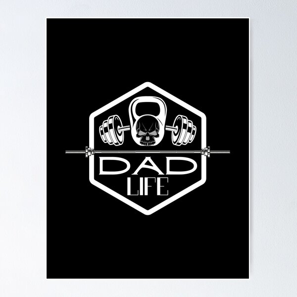 Item preview, GYM DAD LIFE designed and sold by DADWEAR5050.