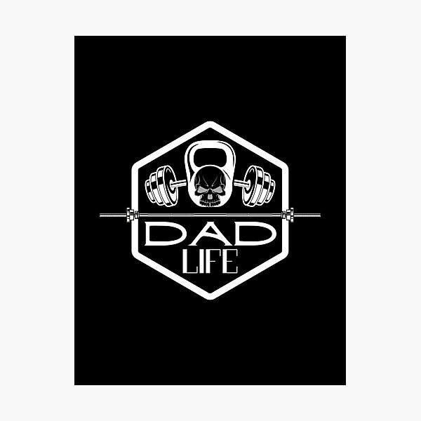 Item preview, GYM DAD LIFE designed and sold by DADWEAR5050.