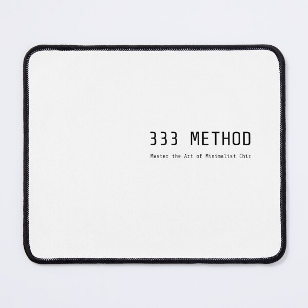 Item preview, 333 METHOD: Embrace Minimalism with Style, Unique designed and sold by villacreativa.