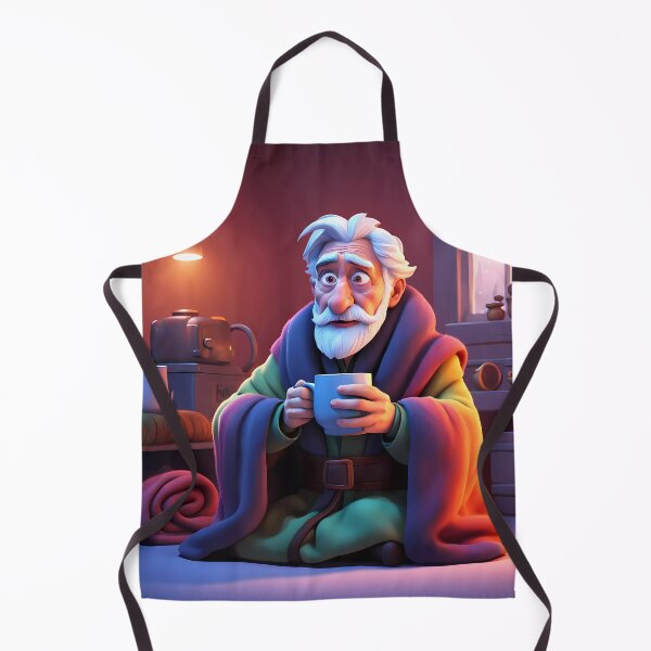Item preview, Cold pensioner wrapped in blankets  designed and sold by Colin Bentham.