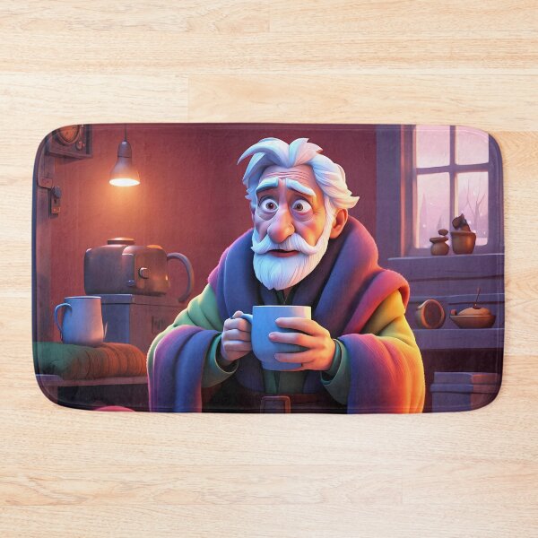 Item preview, Cold pensioner wrapped in blankets  designed and sold by Colin Bentham.