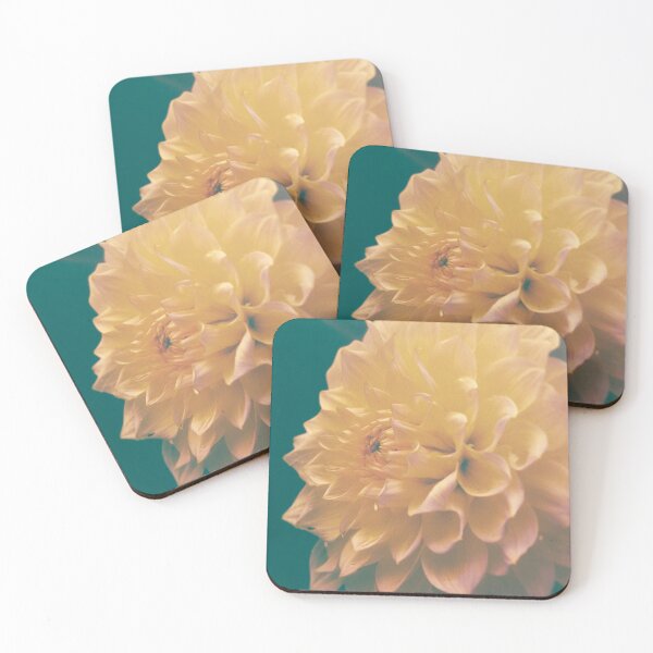 Item preview, Golden Dahlia in a Vintage Style designed and sold by ElderIslesPress.