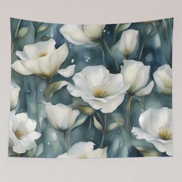 Item preview, Pearly Whites on Teal Blues designed and sold by CalmnessbyChoice.