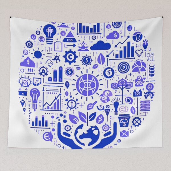 Item preview, Green Invest Art – Inspiring Eco-Friendly Investment Artwork designed and sold by BubbleSpy.