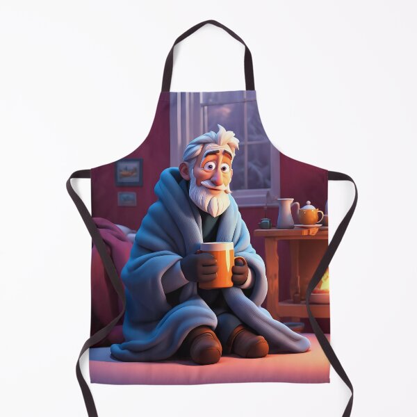 Item preview, Cold pensioner wrapped in blankets  designed and sold by Colin Bentham.