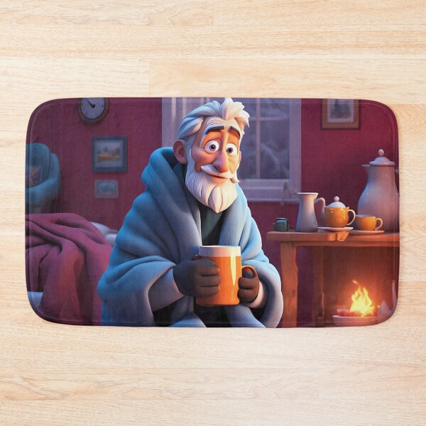 Item preview, Cold pensioner wrapped in blankets  designed and sold by Colin Bentham.