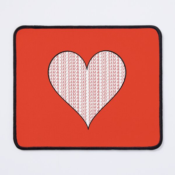 Item preview, Copy of Sam and Jay heart design designed and sold by TerenceLacey.