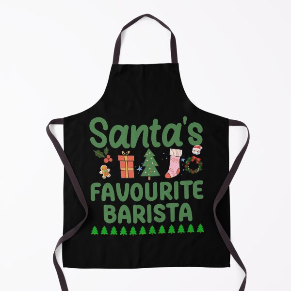 Item preview, Christmas Barista T Shirt designed and sold by SeasonXpress.
