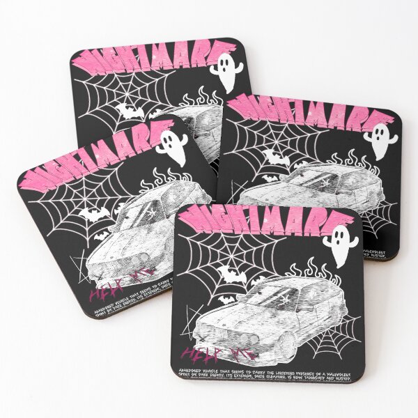 Item preview, Nightmare Haunted Halloween Car designed and sold by MonkiFlipp.