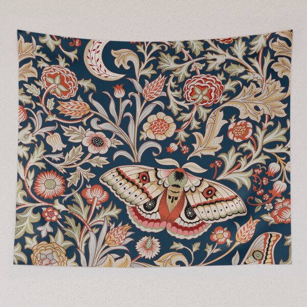 Artikelvorschau, Halbmondmotte William Morris 160 entworfen und verkauft von Ghosture.